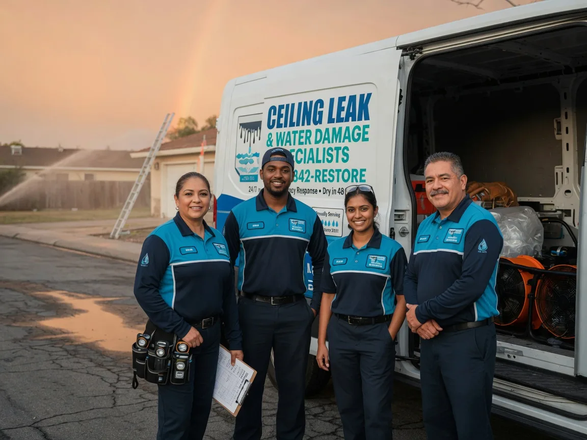 Ceiling Leak Cleanup company in De Lancey, PA