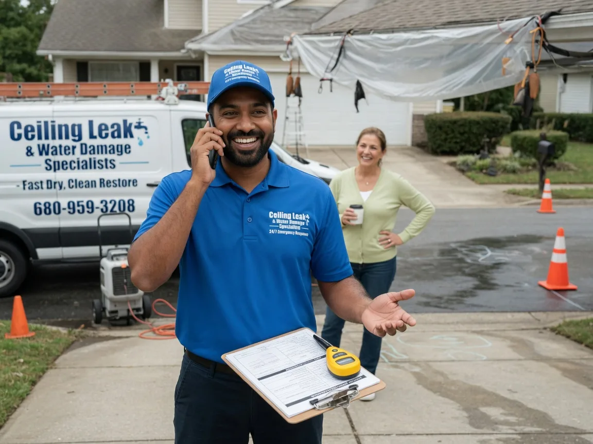 Ceiling Leak Cleanup De Lancey, PA FAQs